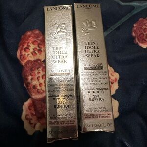 ‼️1 DAY SALE‼️TWO Lancome Teint Idole Ultra Wear Buff Cool Concealers, 220